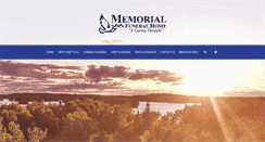 Desktop Screenshot of memorialfuneral.com